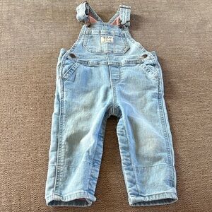 OshKosh B'gosh Light Blue Kids Overalls 12 months